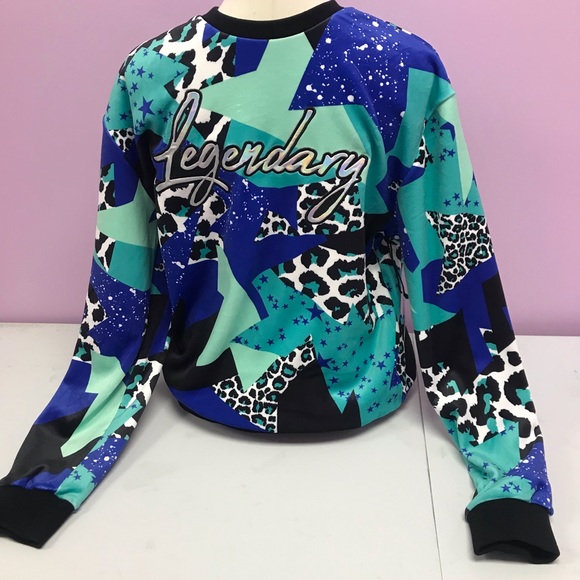 Men “Legendary” Velour Sweater - Picture 1 of 1